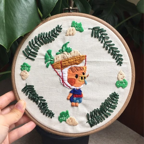 Custom Animal Crossing Character Embroidery - Image 3