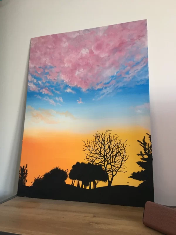 Cornish Sunrise - Original Oil Painting - Image 3