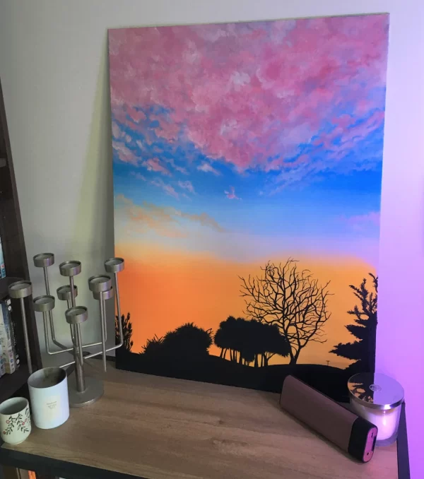Cornish Sunrise - Original Oil Painting - Image 2
