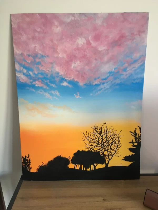 Cornish Sunrise - Original Oil Painting - Image 5