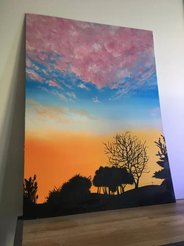 Cornish Sunrise - Original Oil Painting - Image 4